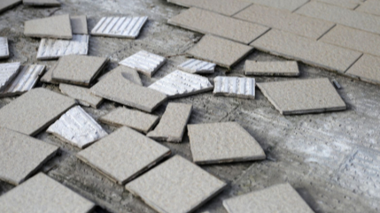 Tile repair: replacing cracked or loose wall/floor tiles cover image